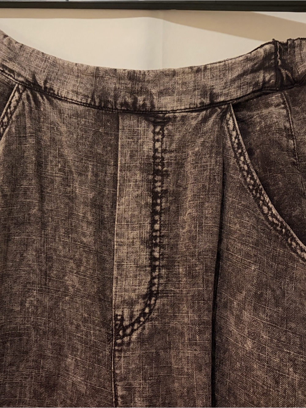 Free People High Road Washed Washed Barrel Relaxed Pants - Picture 8 of 14